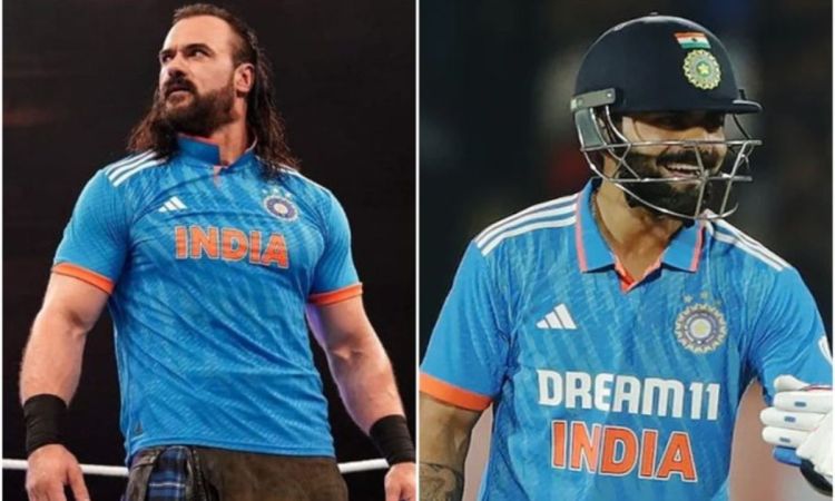 WWE पर भी छाया वर्ल्ड कप का खुमार, WWE स्टार ने पहनी टीम इंडिया की जर्सी