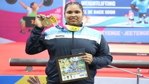 37th National Games: UP lifter Purnima Pandey battles wrist injury to clinch second successive gold