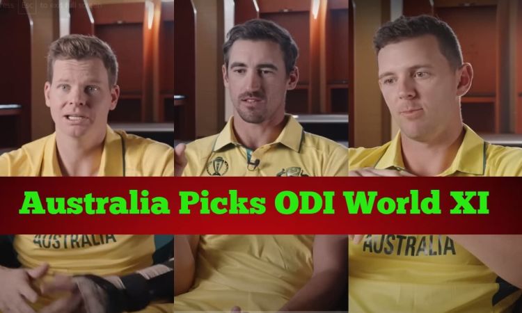स्मिथ से लेकर स्टार्क तक, ऑस्ट्रेलियाई टीम ने चुनी ODI World XI; भारतीय टीम के 5 खिलाड़ी किये शामिल