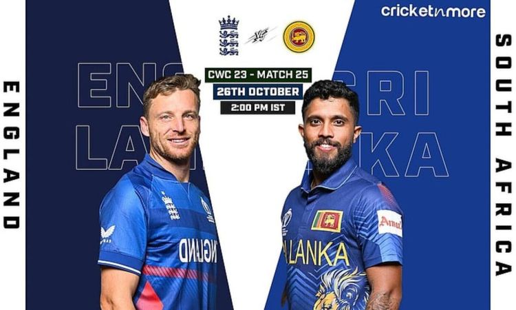 ENG vs SL: Dream11 Prediction Today Match 25, ICC Cricket World Cup 2023