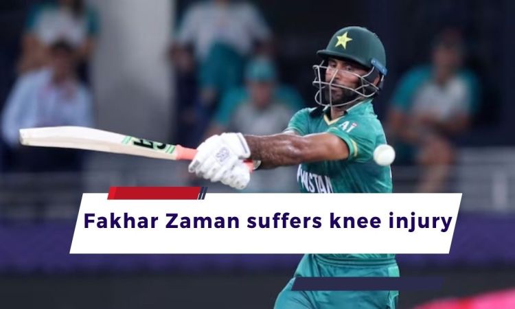 Pakistan Batsman Fakhar Zaman Suffers Knee Injury