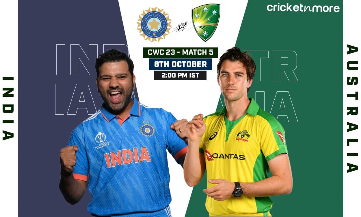 CWC 2023: India vs Australia Preview at Cricketnmore