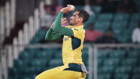 World Cup 2023 Warm-ups: Mitchell Starc Takes Hat-trick Before Rain Intervenes