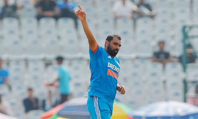 Mohammed Shami becomes the first Indian bowler to take two 5-Wicket haul in World Cup history.