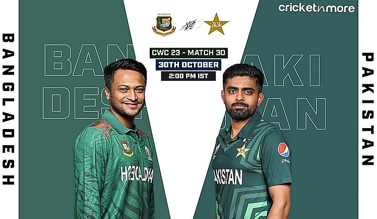 Pakistan Vs Bangladesh, World Cup 2023: Live Updates On Cricketnmore