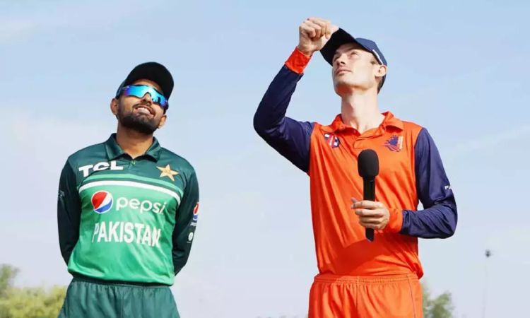 cricket world cup 2023 Netherlands opt to bowl vs Pakistan