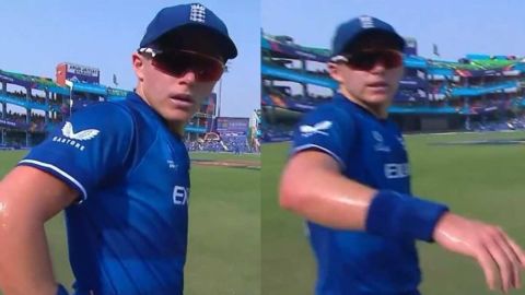 Sam Curran Shoves Cameraman During World Cup Match Against Afghanistan