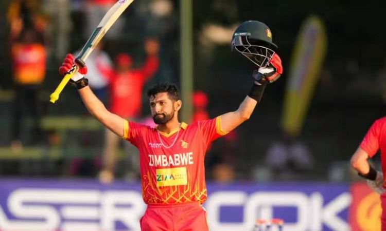 Sikandar Raza Smashes a blazing 82 off just 35 balls against Namibia