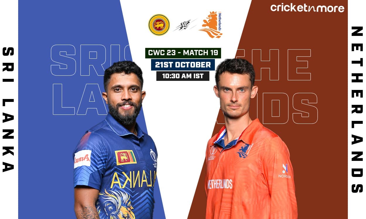 Netherlands Vs Sri Lanka World Cup 2023 Live Updates On Cricketnmore 7226