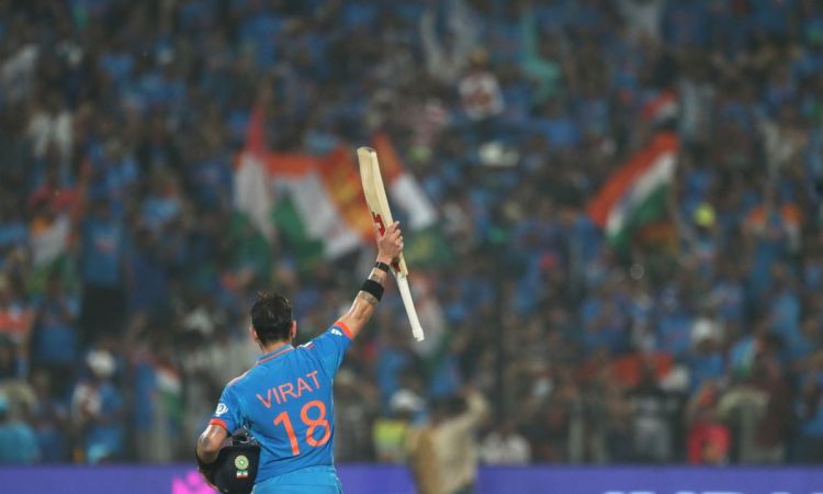 Men's ODI World Cup: Virat Kohli Hits His 48th ODI Hundred, First ODI World Cup Century After 8 Year