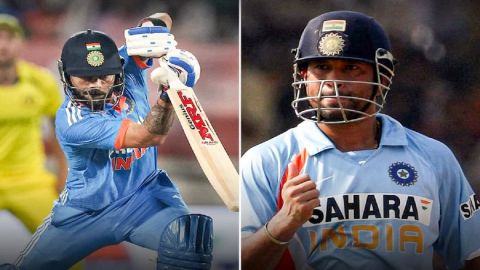  Virat Kohli creates history breaks Sachin Tendulkar & kumar sangakkara’s record