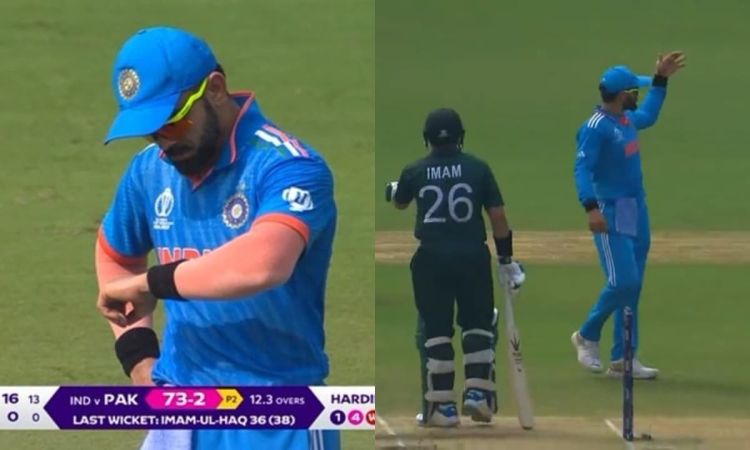  virat Kohli Wears Wrong Jersey During India vs Pakistan Clash, Changes It Mid Match