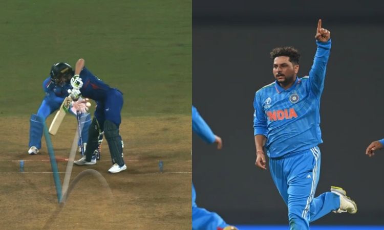 World Cup 2023: कुलदीप यादव ने दिखाया स्पिन का जादू, अद्भुत गेंद पर किया जोस बटलर को बोल्ड, देखें Video