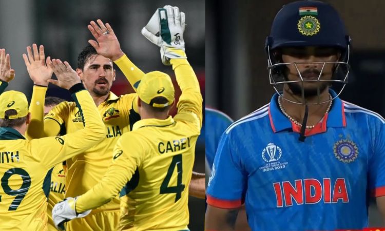 World Cup 2023: ईशान किशन ने खेला खराब शॉट,वर्ल्ड कप डेब्यू पर मिचेल स्टार्क के हाथों हुए गोल्डन डक पर आउट