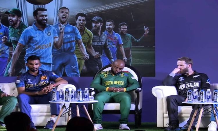 World Cup 2023: टेम्बा बावुमा ने कैप्टन मीट के दौरान झपकी लेने पर जाहिर की अपनी प्रतिक्रिया, कहा- मैं नहीं सो रहा रहा था