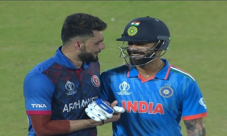 World Cup 2023: विराट- नवीन के बीच चल रहे विवाद का हुआ अंत, मैच के दौरान दोनों खिलाड़ियो ने एक-दूसरे को लगाया गले, देखें Video
