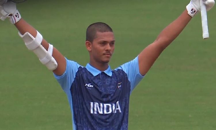 Yashasvi Jaiswal becomes the youngest Indian to score a T20i century