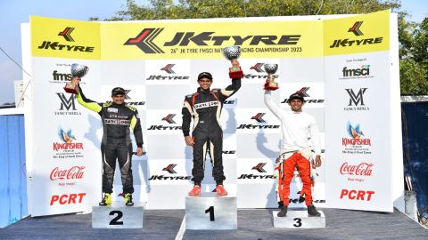 Arya Singh takes opening day honours in round 2 of National Racing Championship 2023