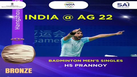 Asian Games: HS Prannoy settles for bronze, loses 0-2 to Li Shifeng 