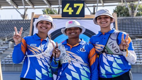 Asian Games: In difficult conditions, India wins bronze in Recurve Women's Team event (ld)