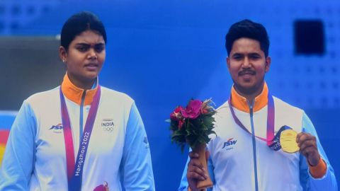 Asian Games: Jyothi, Ojas excel as India win Compound Mixed Team gold, achieve highest-ever medal ha