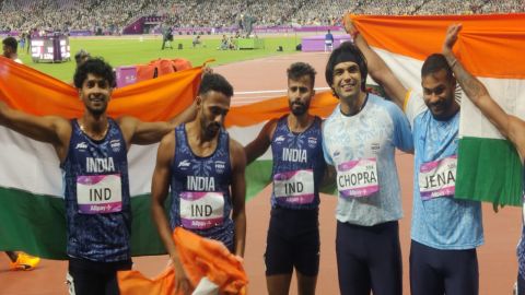 Asian Games: Neeraj bags Gold, Kishore silver in men’s javelin throw despite official blunders