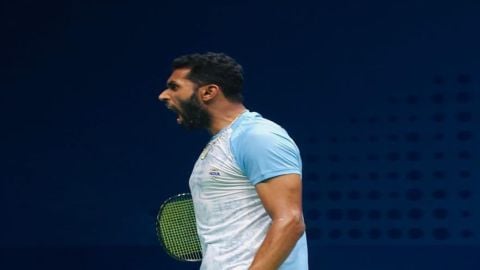 Asian Games: Operating at 50%, Prannoy goes down in semis; bags bronze for India after 41 years (ld)