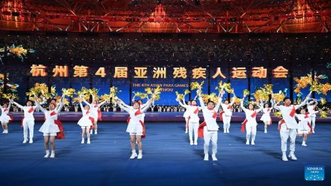 Asian Para Games officially opens in Hangzhou with grand opening ceremony