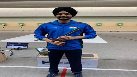 Asian Shooting Cship: Sarabjot wins bronze and Paris Olympics quota in Men’s 10m Air Pistol event