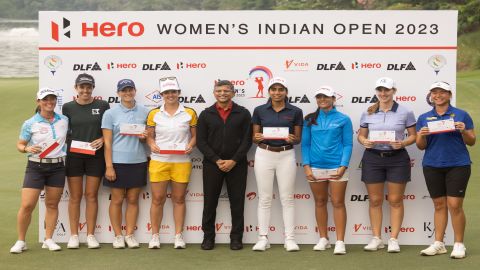 Disha, Johanna display their skills ahead of Women’s Indian Open 2023