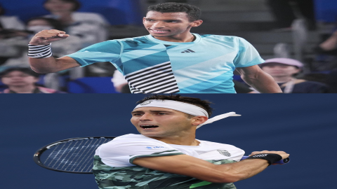 Felix sails into Swiss Indoors second round, Etcheverry defeats Murray