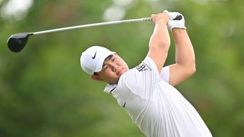 Golf: Defending champion Tom Kim charges into joint third round lead, Bhatia, Rai 42nd at Children's