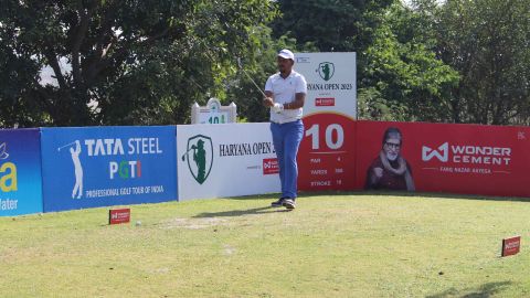 Haryana Open golf: Akshay Sharma shoots week’s lowest score for two-stroke lead on penultimate day