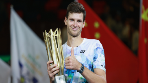 Hurkacz beats Rublev to win ATP Shanghai Masters title