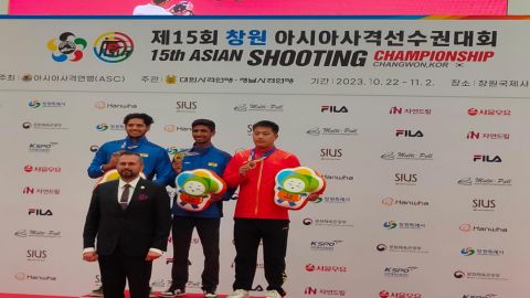 Indian juniors snare four golds at Asian Shooting Championship