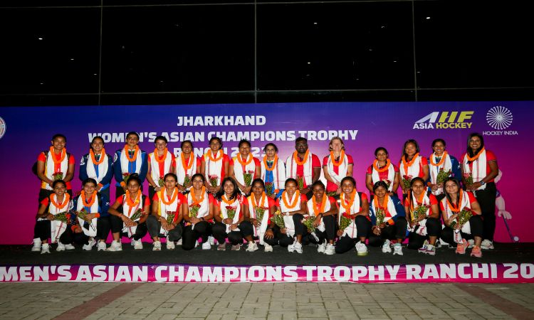 Indian team touches down in Ranchi with a focus on winning Women's Asian Champions Trophy