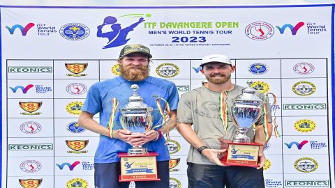 ITF Davangere Open: Bogdan Bobrov stuns top seed Chappell to win sixth ITF title, third on hard cour