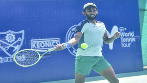 Manish, Madhwin score upset wins enroute to quarters at Men’s World Tennis