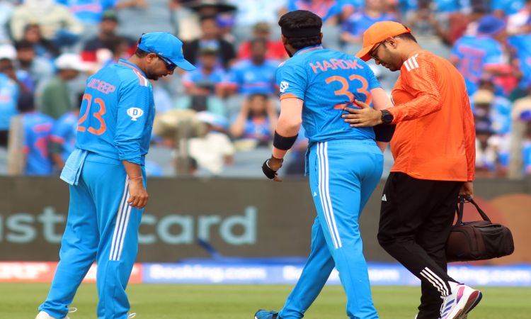 Men's Cricket WC: Hardik Pandya limps off the ground as Bangladesh make good start in Pune