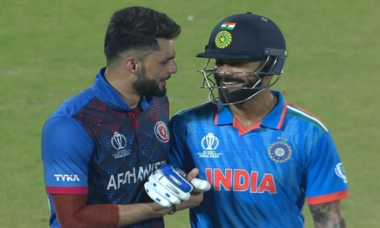 Men's ODI WC: Kohli-Naveen share warm hugs to bury the hatchet, leaves netizens in frenzy