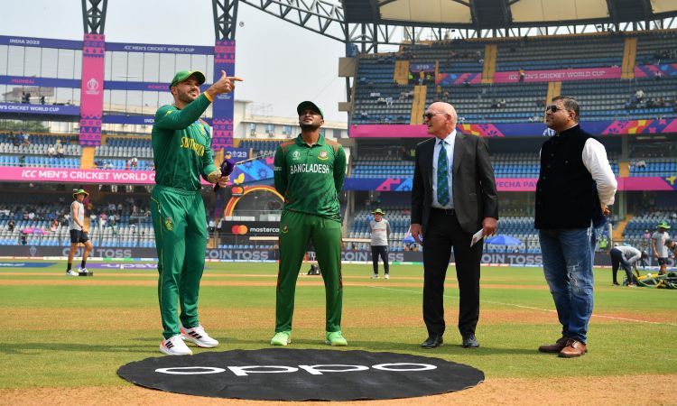 Men's ODI WC: Shakib back for Bangladesh as South Africa elect to bat
