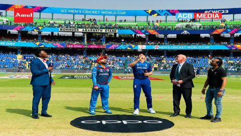 Men’s ODI WC: Unchanged England win toss, elect to bowl first against Afghanistan