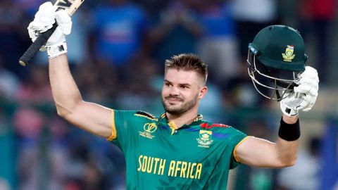 Men’s ODI World Cup: South Africa’s Markram script history, smashes fastest ODI World Cup century