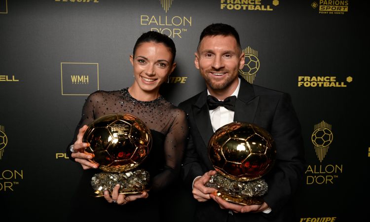 Messi wins record 8th Ballon d'Or, Bonmati claims women's award