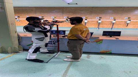 National camp ahead of Asian Shooting Championship begins at Karni Singh range