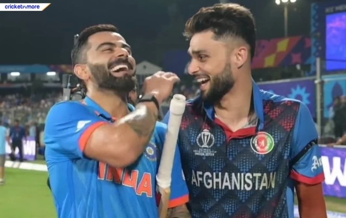 Naveen Ul Haq Praised Virat Kohli Said He Is A Nice Guy விராட் கோலி நல்ல குணம் கொண்டவர் - நவீன் உல் ஹக்!