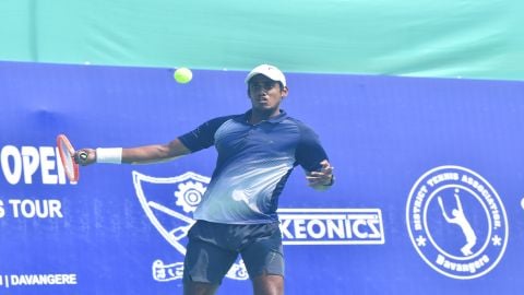 Sidharth, Karan cruise into pre-quarters at Davangere Men's World Tennis