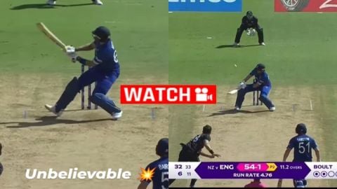 Trent Boult की पेस का बना मज़ाक, Joe Root ने 'रिवर्स रैम्प' खेलकर जड़ा छक्का; देखें VIDEO