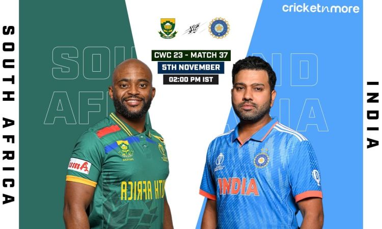 IND vs SA, CWC 2023: भारत बनाम साउथ अफ्रीका; देखें संभावित प्लेइंग इलेवन