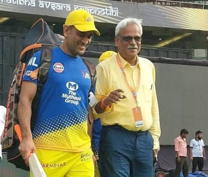 MS Dhoni is quite fit and he will never go back on his word, says CSK CEO! தோனி எப்போதுமே தனது வார்த்தையிலிருந்து பின் வாங்கமாட்டார் - காசி விஸ்வநாதன்!